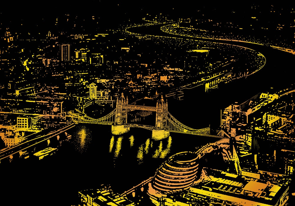 Tower Bridge von oben, London