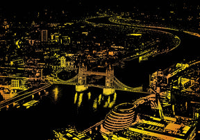 Tower Bridge von oben, London