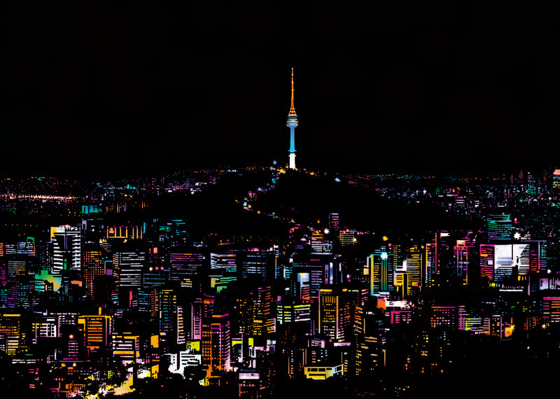Toronto bei Nacht, Kanada
