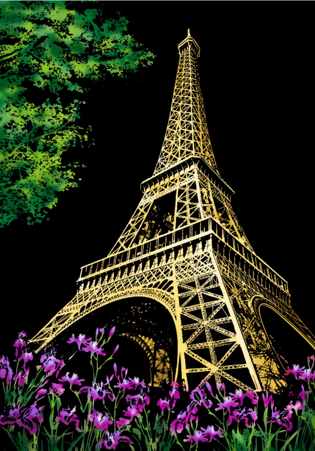 Eiffelturm-Portrait, Frankreich