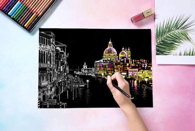 Venedig bei Nacht, Italien