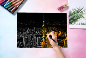 Shanghai bei Nacht, China