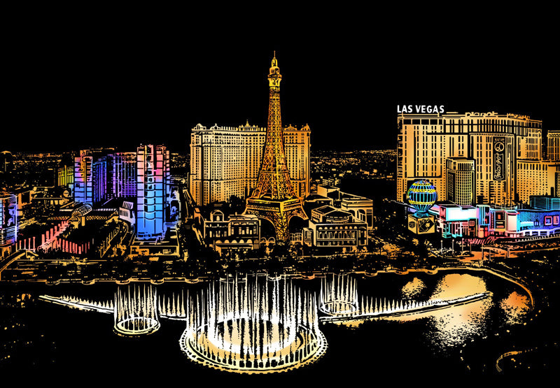 Las Vegas bei Nacht, USA